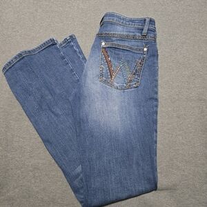 Wrangler Shiloh Ultimate Riding Jeans Womens 7/8 X 34 No Gap Waistband Cowgirl